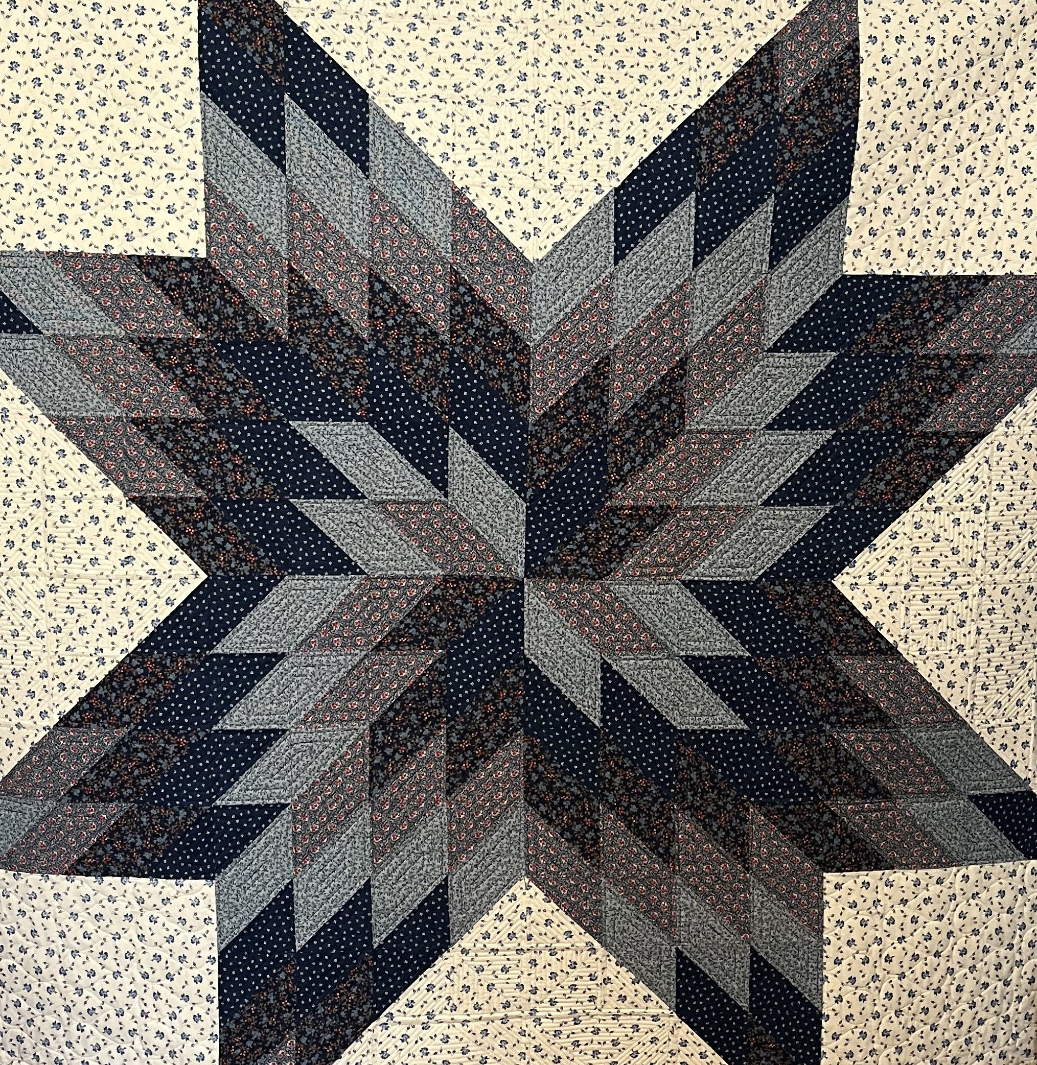 Custom lone star quilt